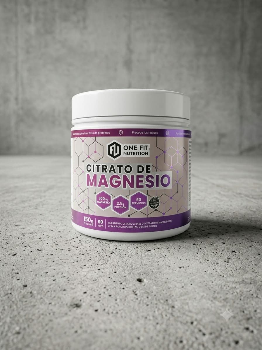 Citrato de Magnesio 150g 60 serv. - ONE FIT