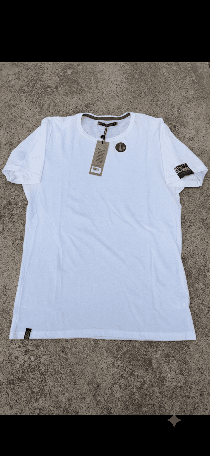 Remera Hombre Blanca